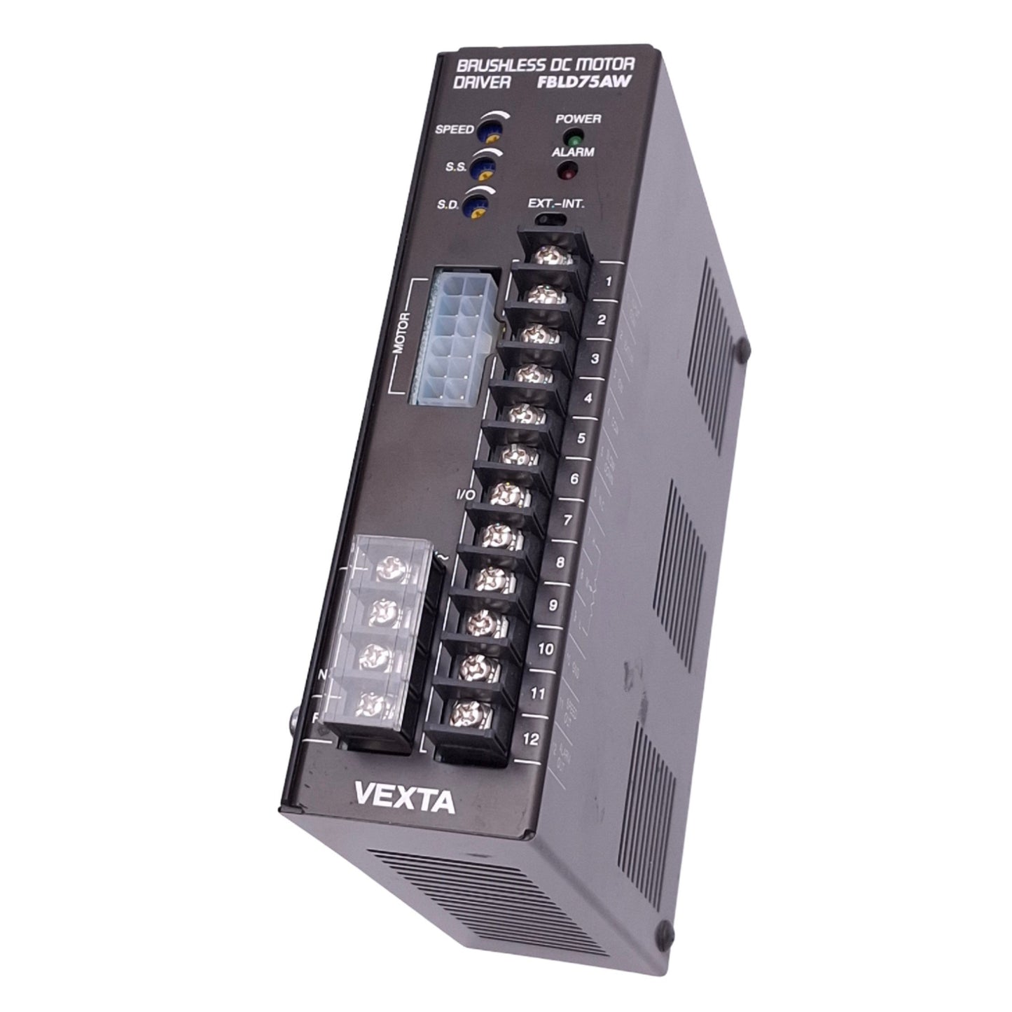 Used Oriental Motor FBLD75AW VEXTA Brushless DC Motor Driver, 100-115VAC In, 75W Max