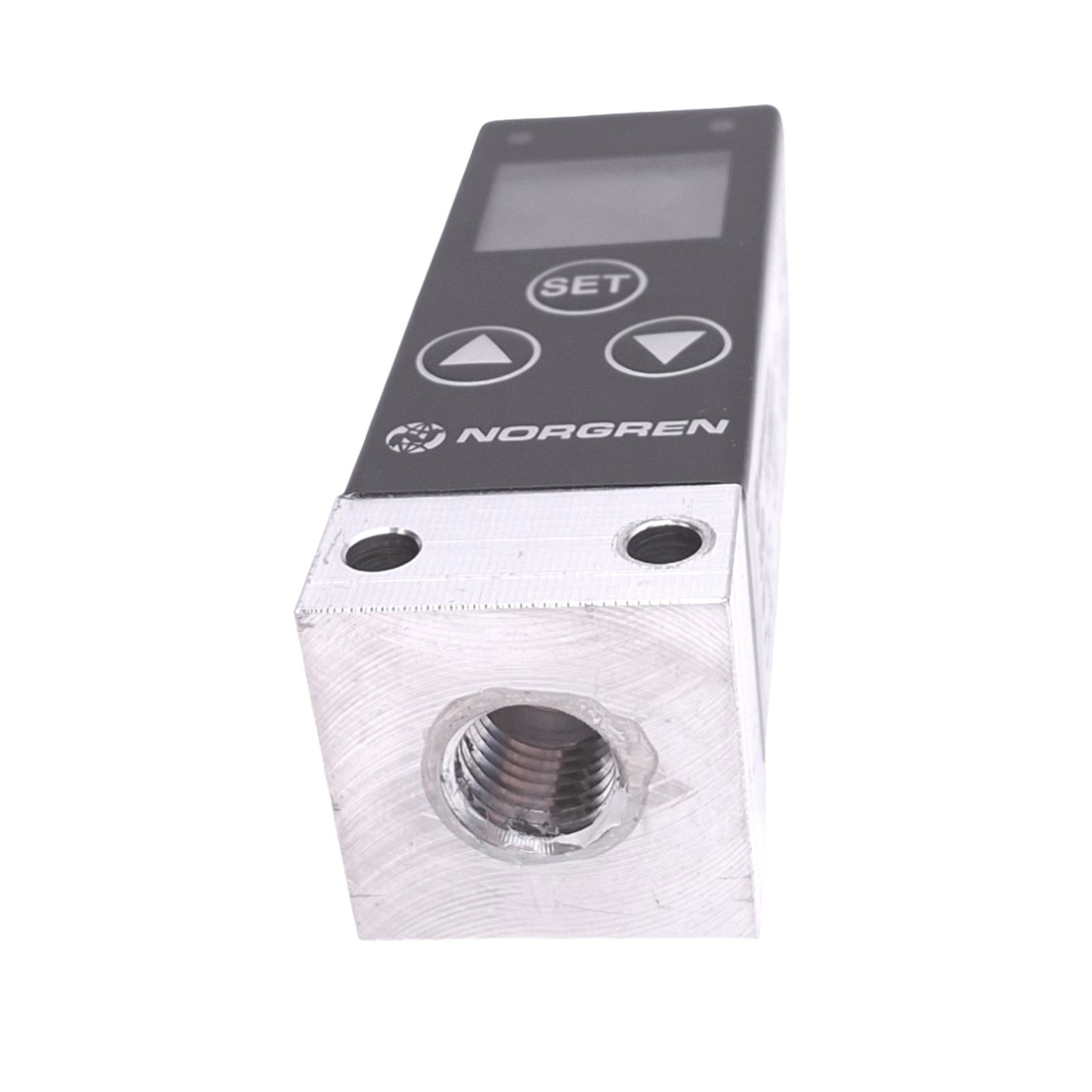 Used Norgren 0863224 Pressure Switch, 0-16bar Range, 30bar Max, 10-32VDC, 1/4in NPT