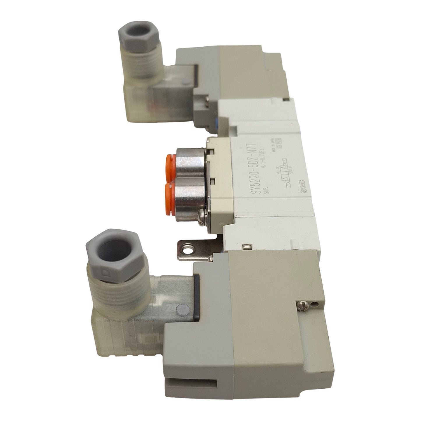 Used SMC SY5220-5DZ-N7T Solenoid Valve, 5/2-Way, ø1/4in Tube, 0.1-0.7MPa, 24VDC Coil