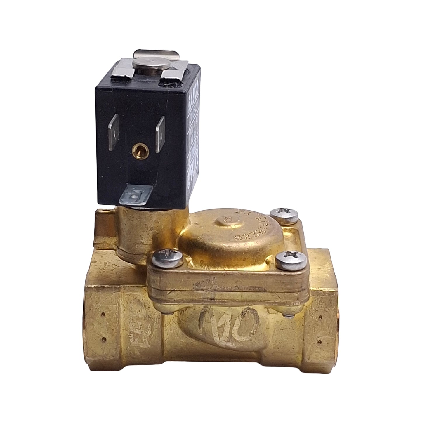 Used Asco WPSC8238T415 Solenoid Valve, 2-Way Normally Open, 1/2in NPT, 120VAC Coil