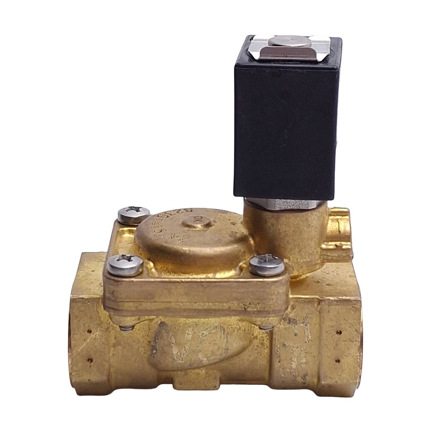Used Asco WPSC8238T415 Solenoid Valve, 2-Way Normally Open, 1/2in NPT, 120VAC Coil