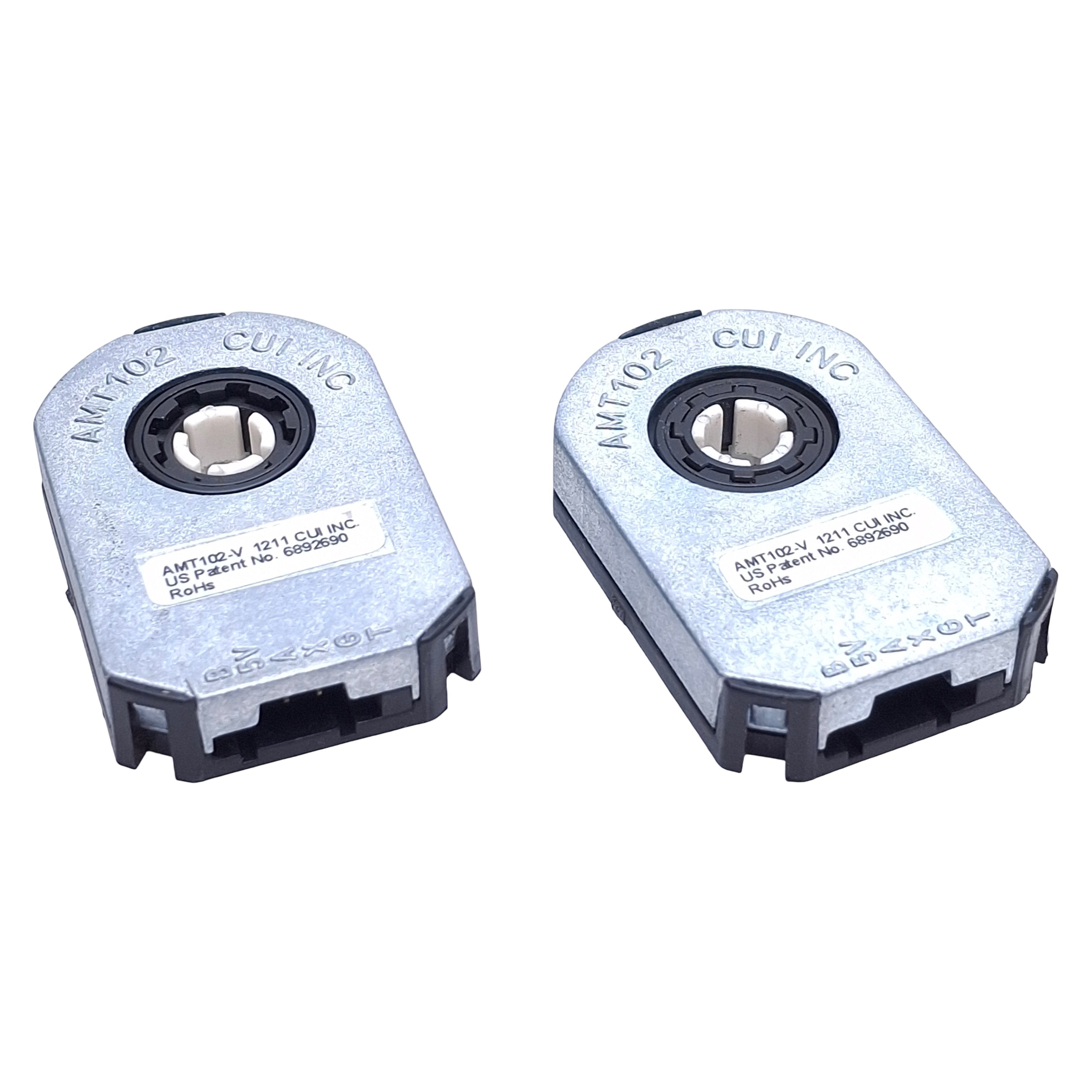 Lot of 2 CUI Devices AMT102-V Modular Incremental Encoder 3.6V-5.5V, 2 ...