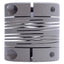 Used Helical ACR125-16-8 Flexible Aluminum Coupling ø1/4" ø1/2" Bore, 1-1/4" Length
