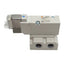 Used SMC VQZ235-5L1-01 Solenoid Valve, 3/2-Way, Rc1/8, 0.15-0.7MPa, 24VDC Coil