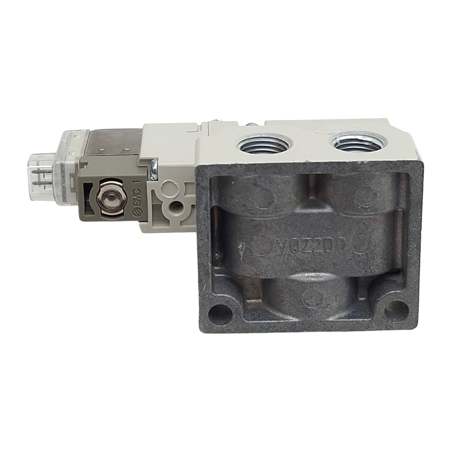 Used SMC VQZ235-5L1-01 Solenoid Valve, 3/2-Way, Rc1/8, 0.15-0.7MPa, 24VDC Coil