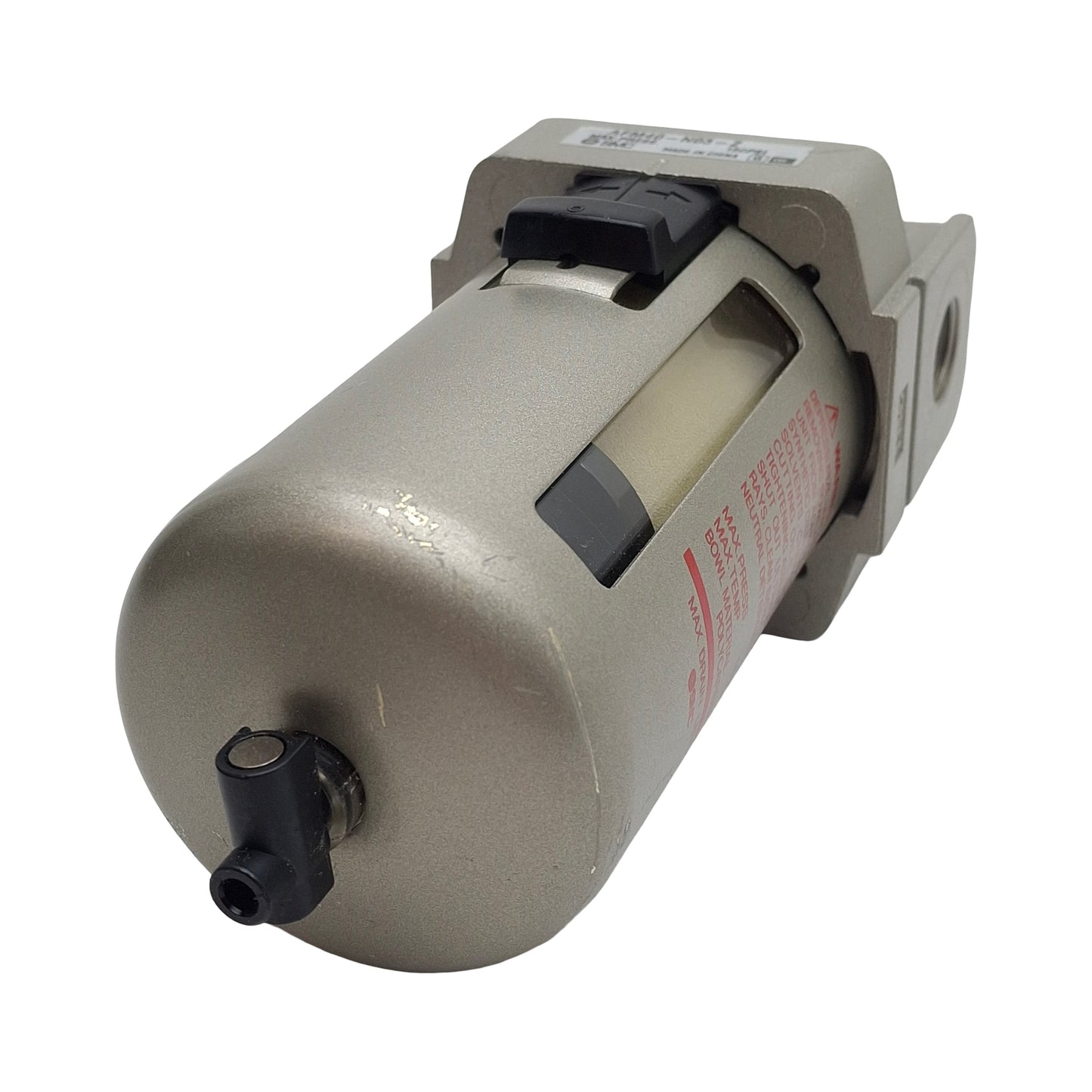 Used SMC AFM40-N03-Z Pneumatic Mist Separator, 3/8in NPT, 1.0MPa, 0.3µm, 1100L/min