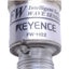 Used Keyence FW-H02 Digital Ultrasonic Sensor Head 50-200mm, M18 Barrel, 4-Pin M12