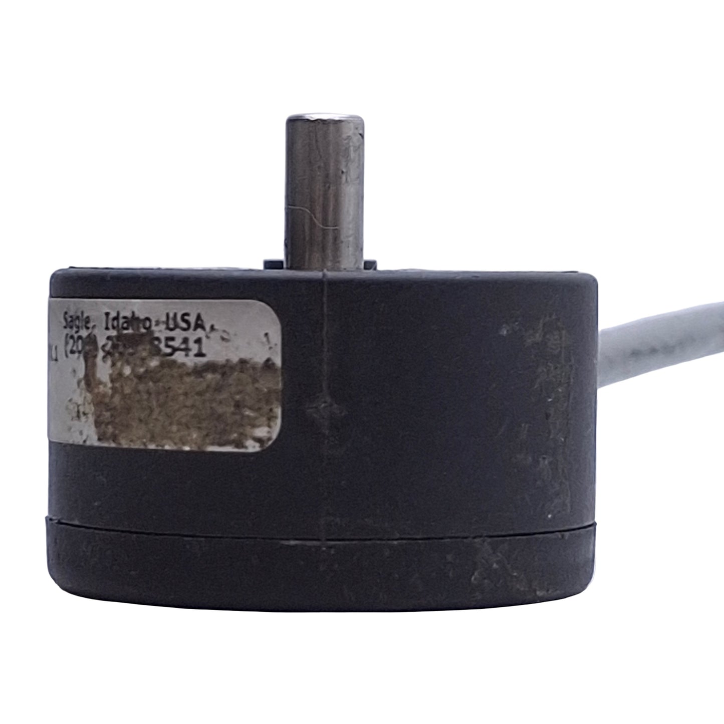 Used EPC Accu-Coder TR1-U1R4-3600NV1RHV-M00 Tru-Trac Wheel Encoder 5-28VDC, 3600PPR
