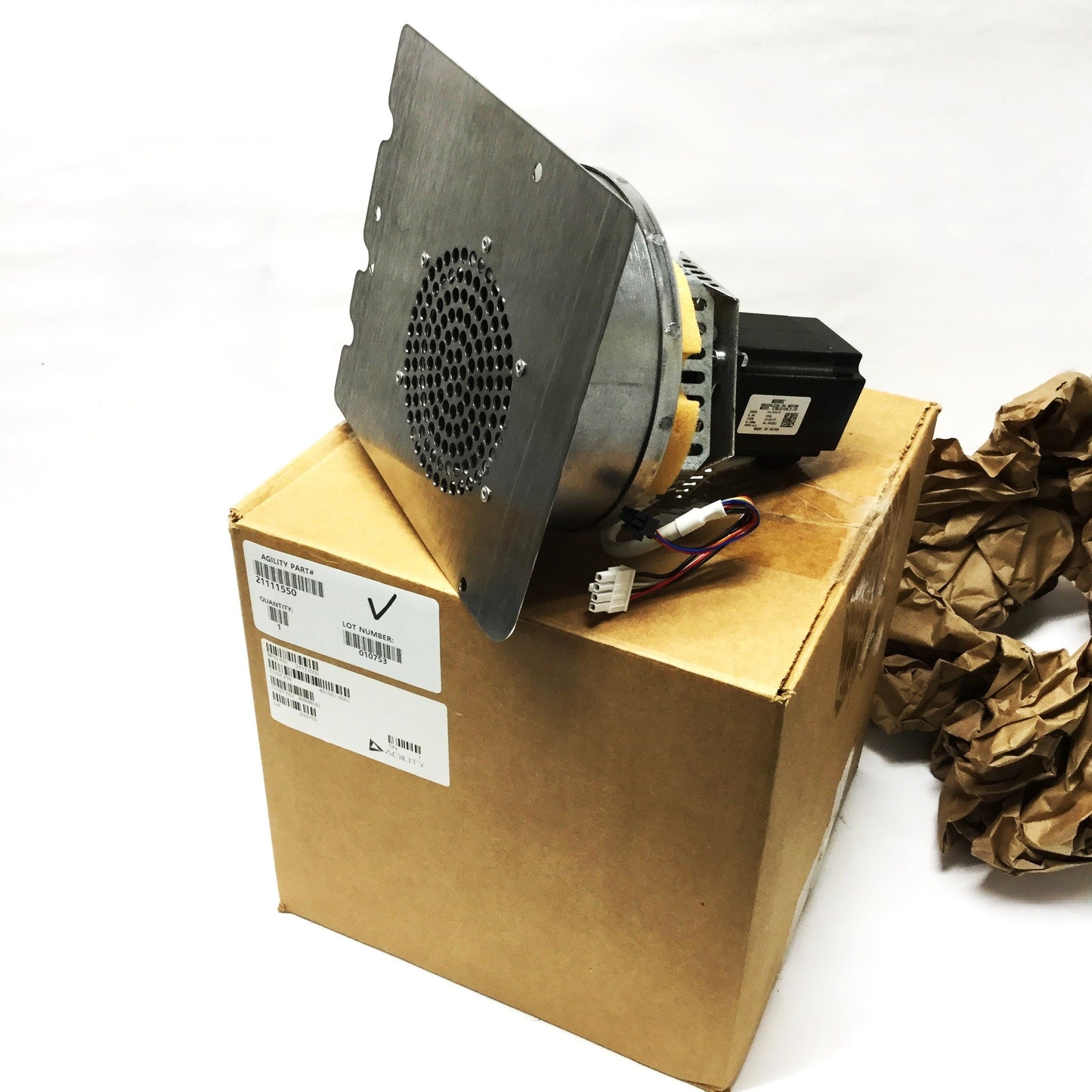 New Stratasys 407982-0002 F3300 3D Printer Oven Blower Fan Assembly, Brushless Motor