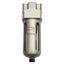 Used SMC AFD20-N01C-CZ Micro Mist Separator, N.C, 1/8in NPT, 150psi, 120L/min, 0.01µm