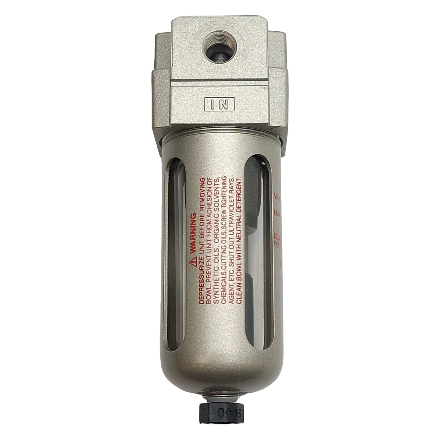 Used SMC AFD20-N01C-CZ Micro Mist Separator, N.C, 1/8in NPT, 150psi, 120L/min, 0.01µm