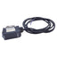Used Keyence FW-V20 Amplifier Unit 24VDC In, 4-20mA Analog Out, NPN, 7ft Cable