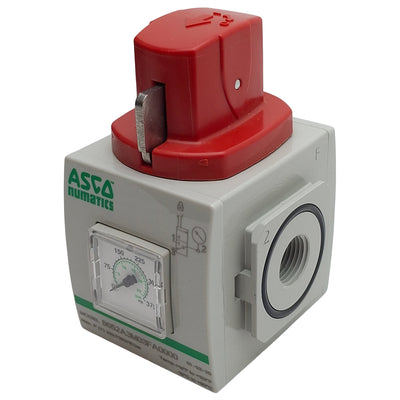 Used Asco 8652A3M03FA0000 Shut-Off Ball Valve, 3/2-Way, 3/8in NPT, 232psi Max