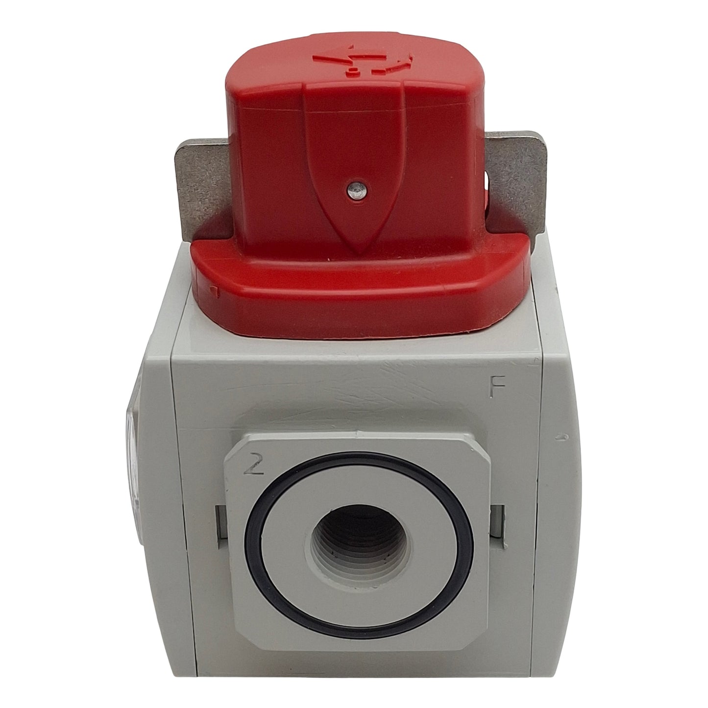 Used Asco 8652A3M03FA0000 Shut-Off Ball Valve, 3/2-Way, 3/8in NPT, 232psi Max