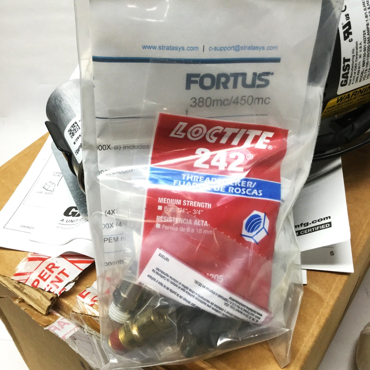 New Stratasys 403098-0001-S Fortus 380mc/450mc 3D Printer Pressure Pump Compressor