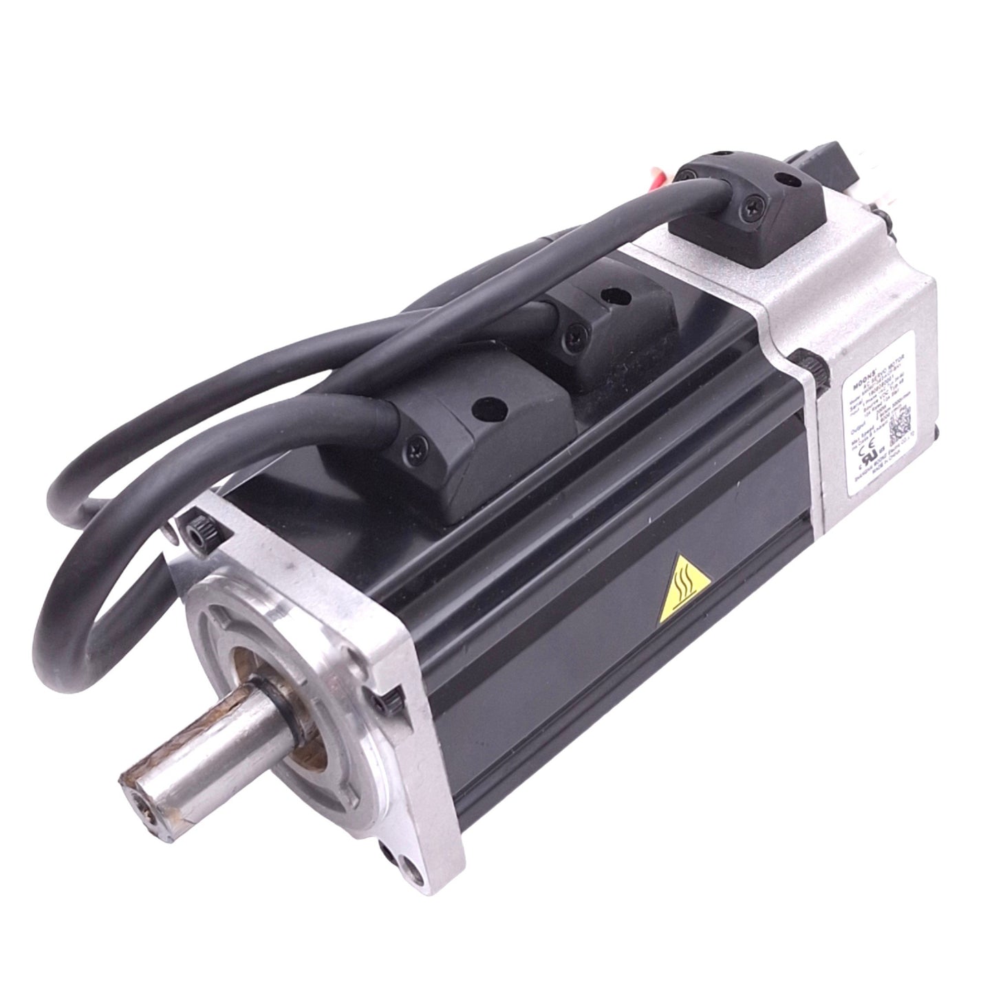 Used MOONS SM0601GE2-KCF-BNV AC Servo Motor, 3-ph 24-60VAC, 48VDC, 200W 6000rpm Max