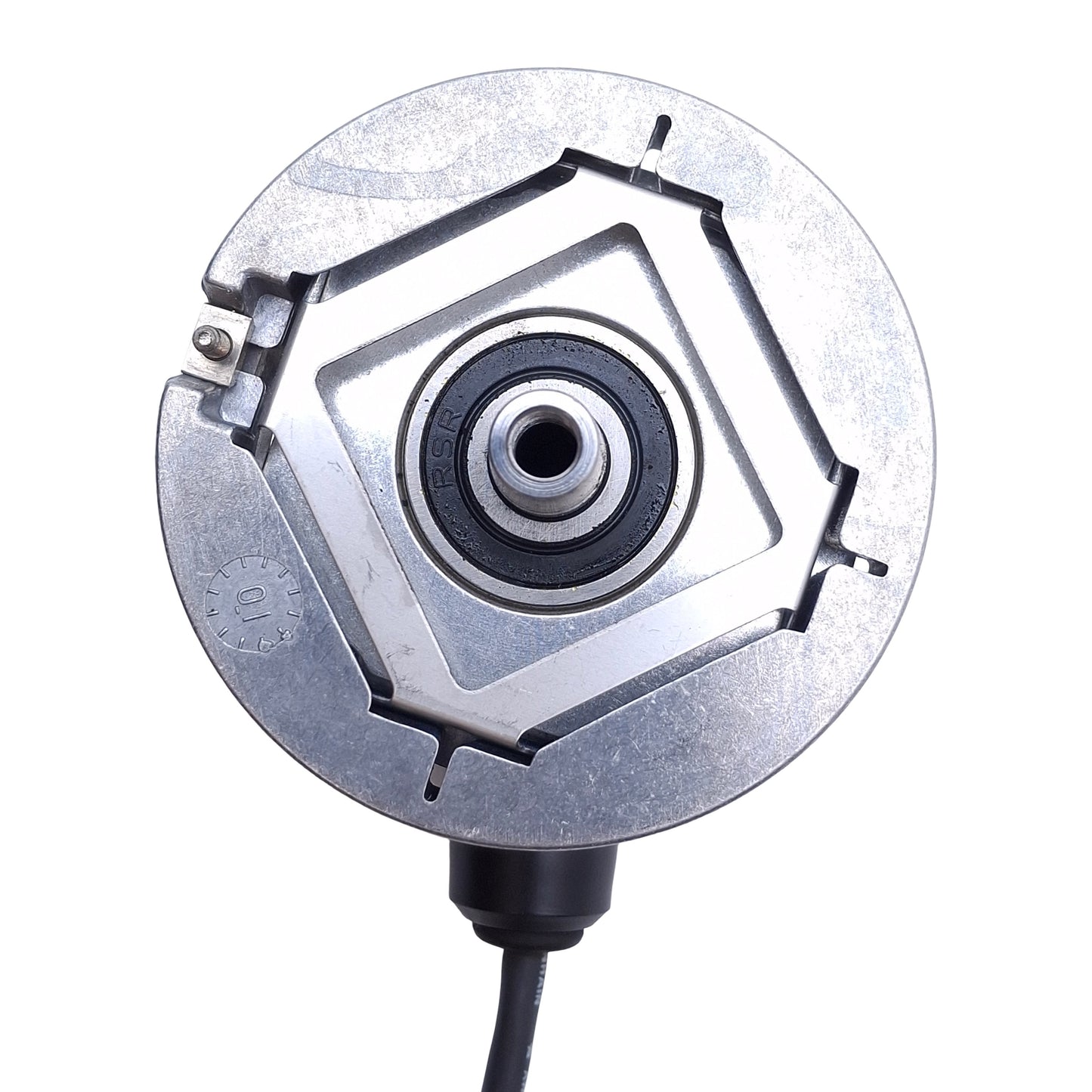Used Heidenhain ERN 471 5000 93S15-0V Rotary Encoder 5V±5%, ø9mm Shaft, 0.5ft Cable