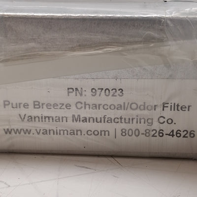 New Vaniman 97023 Pure Breeze Stage 3 Charcoal Filter For: Mercury Vapor, Fume, Odor