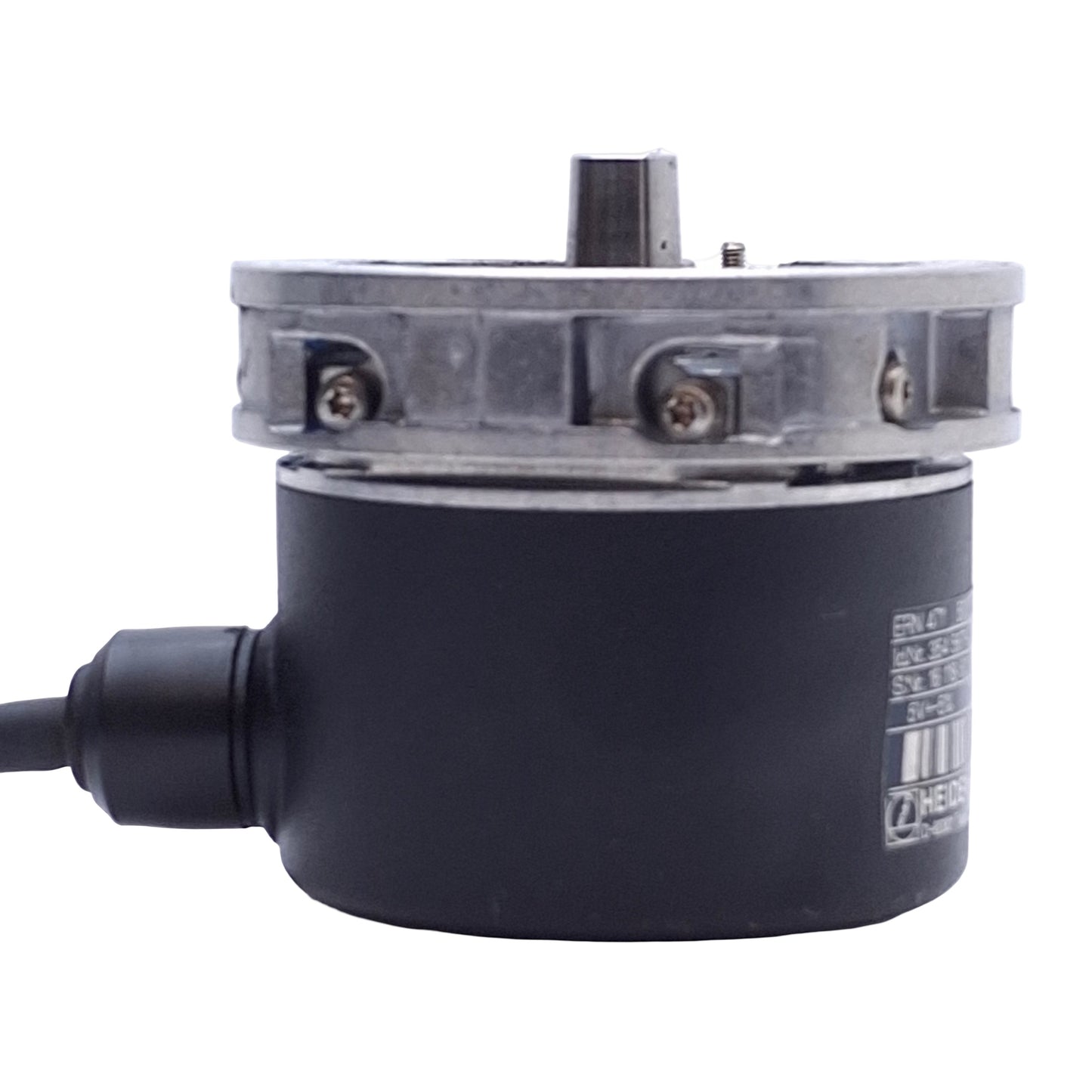 Used Heidenhain ERN 471 5000 16S15-0V Rotary Encoder 5V±5%, ø9mm Shaft, 1ft Cable