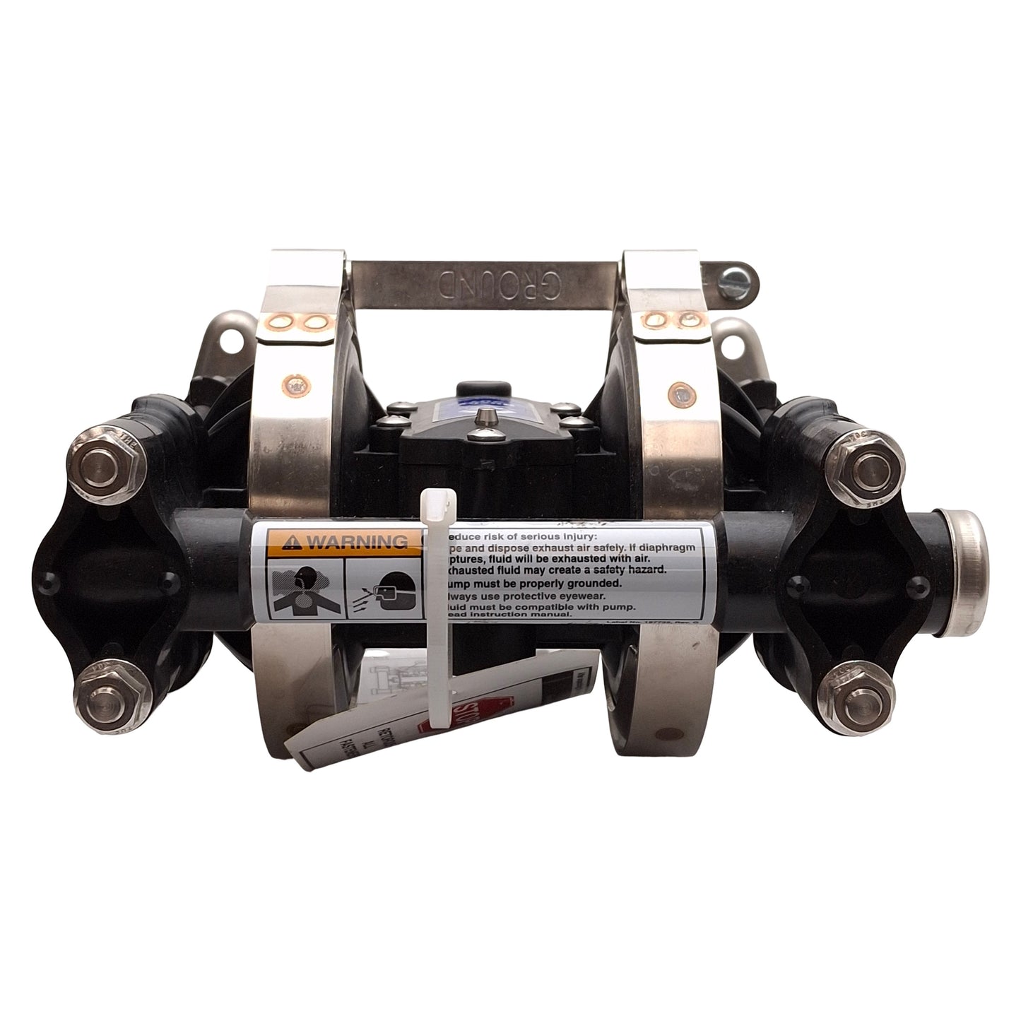 Used Graco D31277 Husky 307 Air Operated Diaphragm Pump, 7GPM, 100PSI, 3/8in NPT