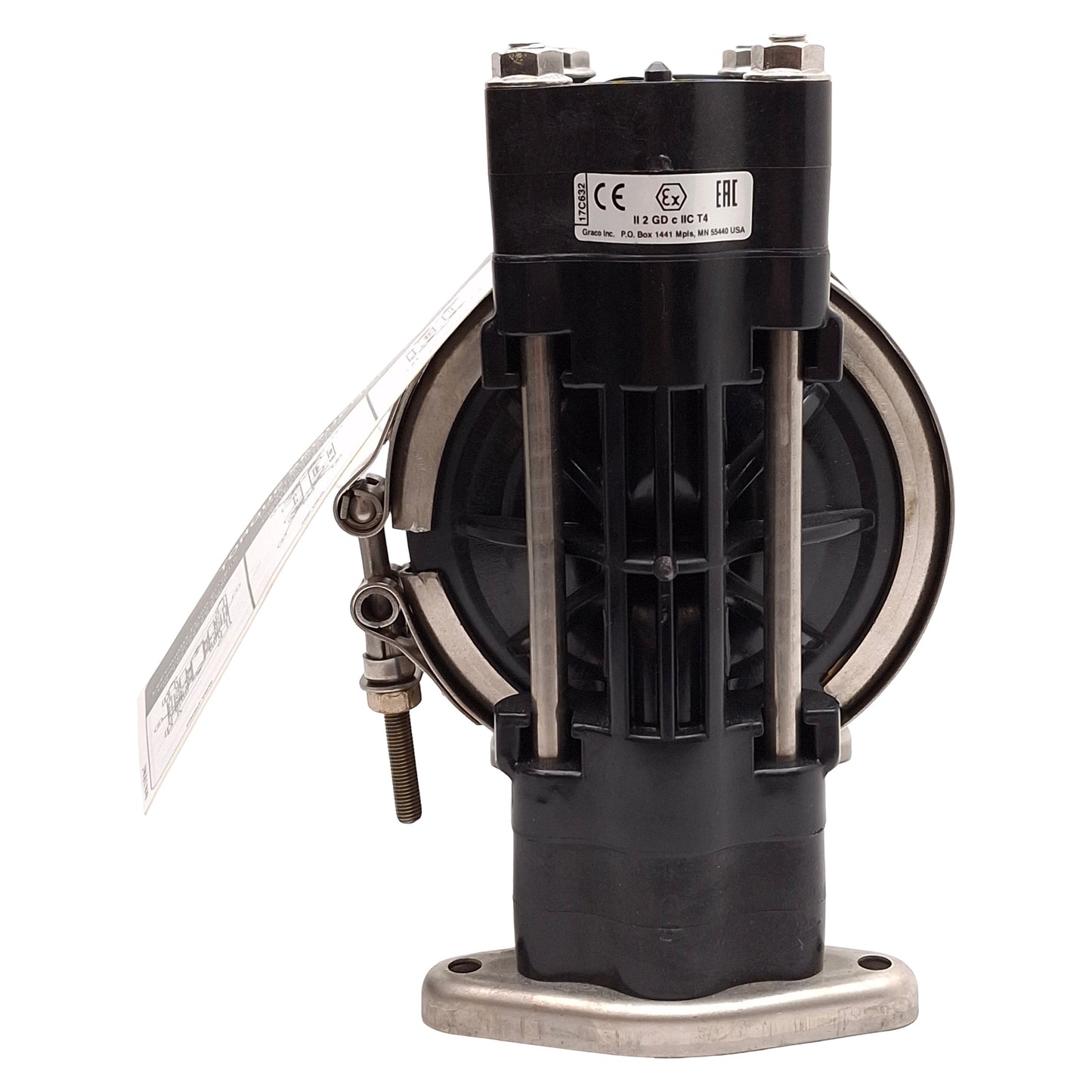 Used Graco D31277 Husky 307 Air Operated Diaphragm Pump, 7GPM, 100PSI, 3/8in NPT