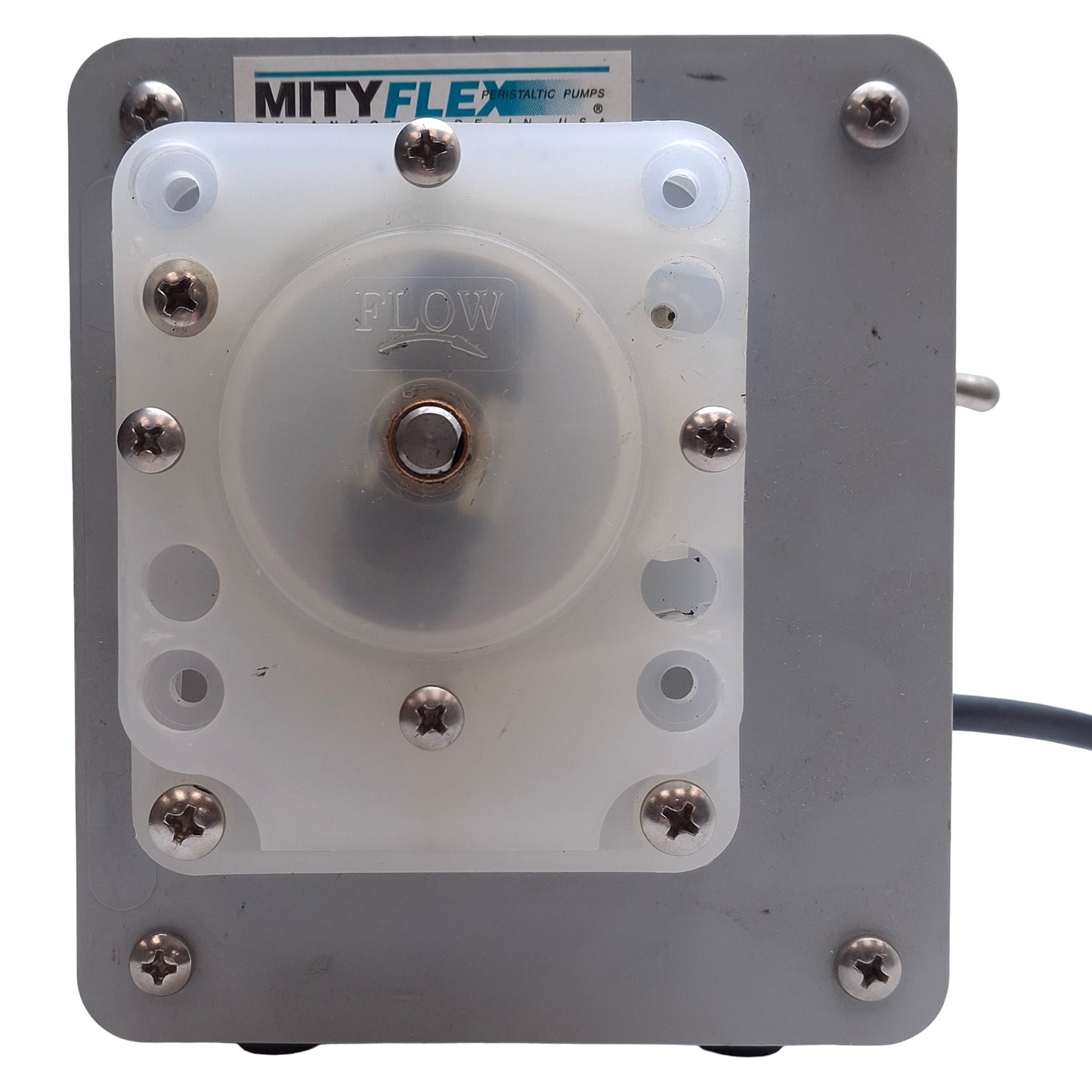 Used Mityflex 907-101-3014-64 Peristaltic Pump 115VAC, 40PSI Max, 0.4-987ml/min Flow