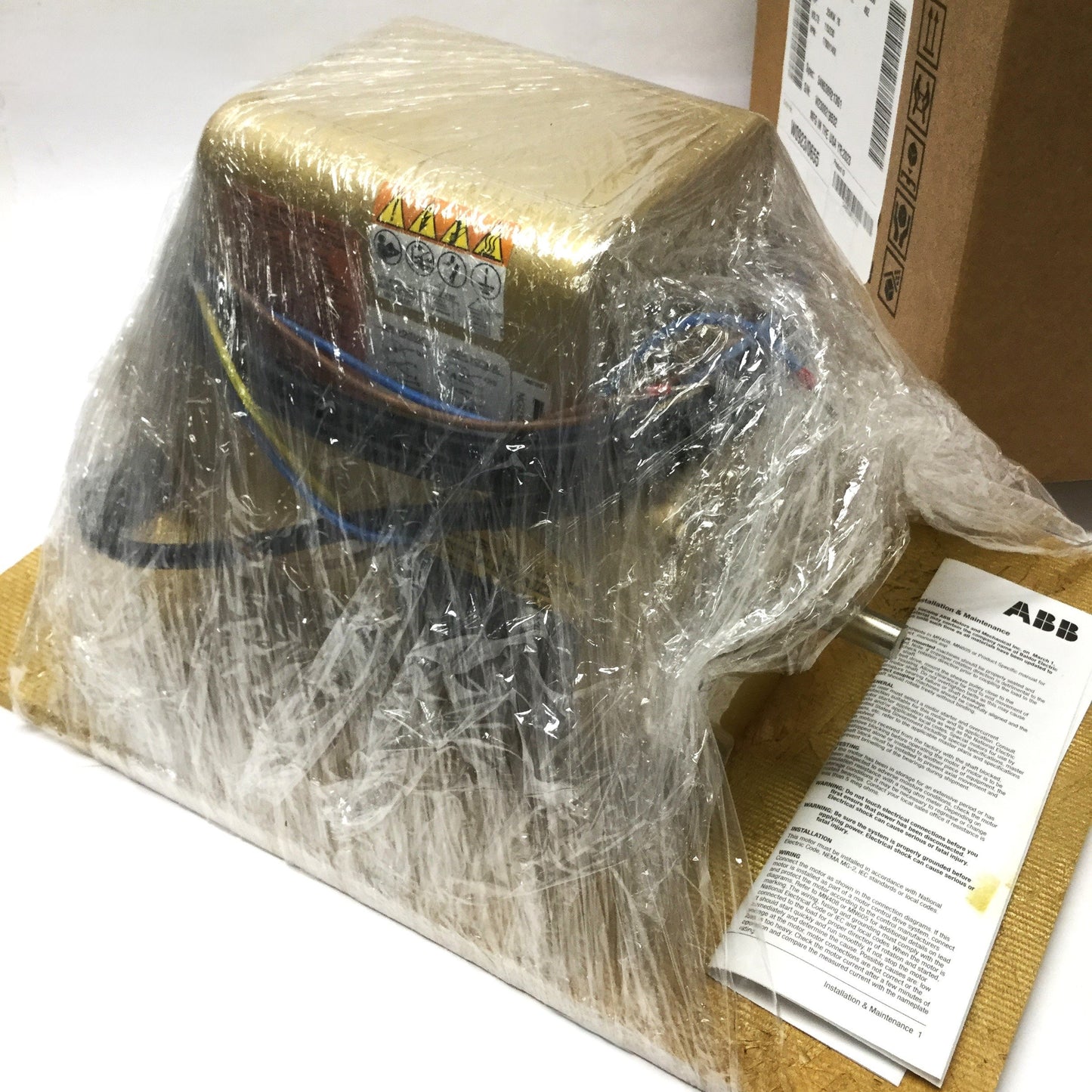 New Stratasys Baldor 400712-0002 F900 3D Printer Oven Blower Motor 115/230VAC 1/4HP