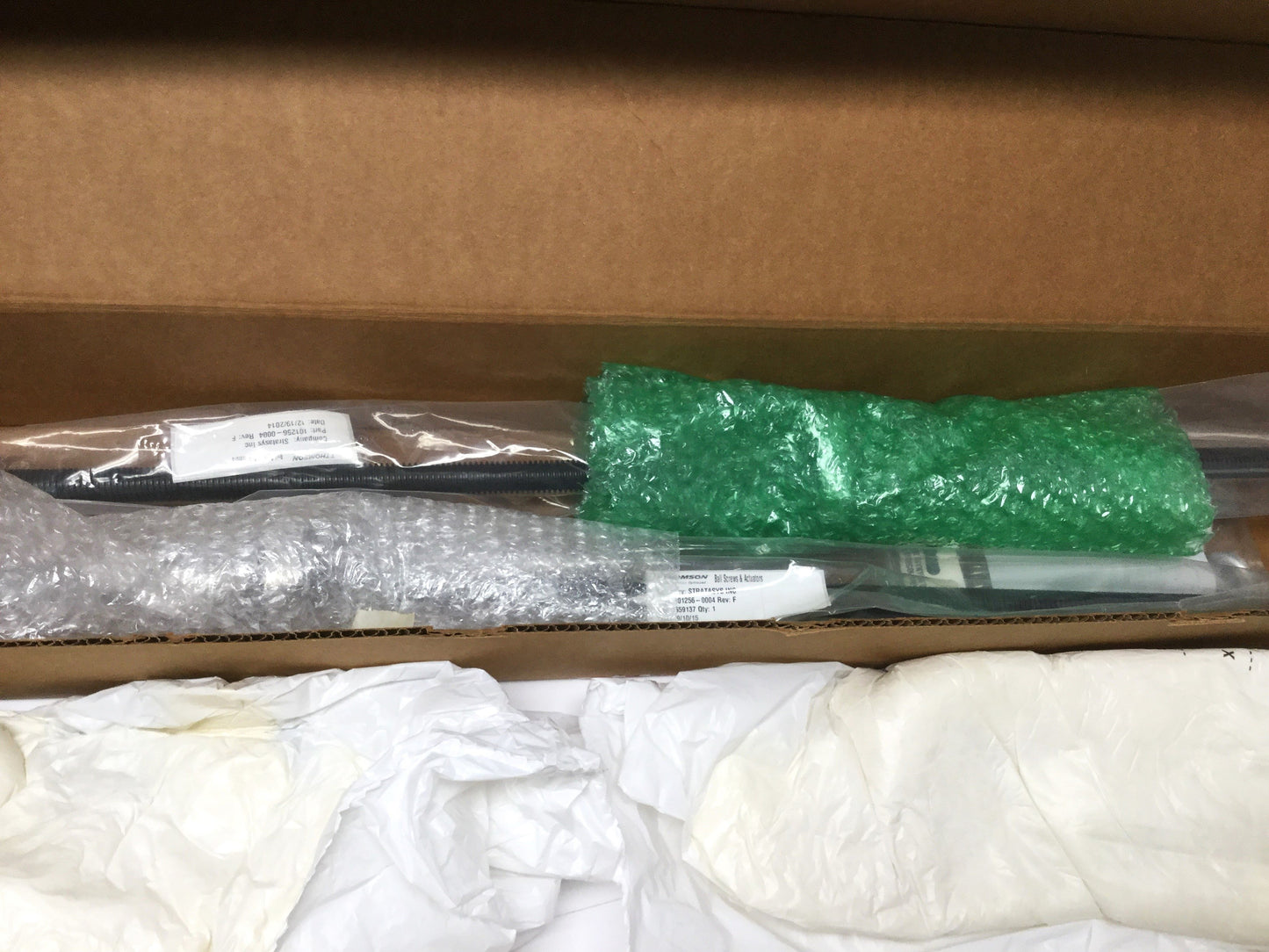 Open box Stratasys 109407-0001 T-Class Z-Axis Lead Screw Kit ⌀5/8" x 31.7" OAL, 0.1" Lead