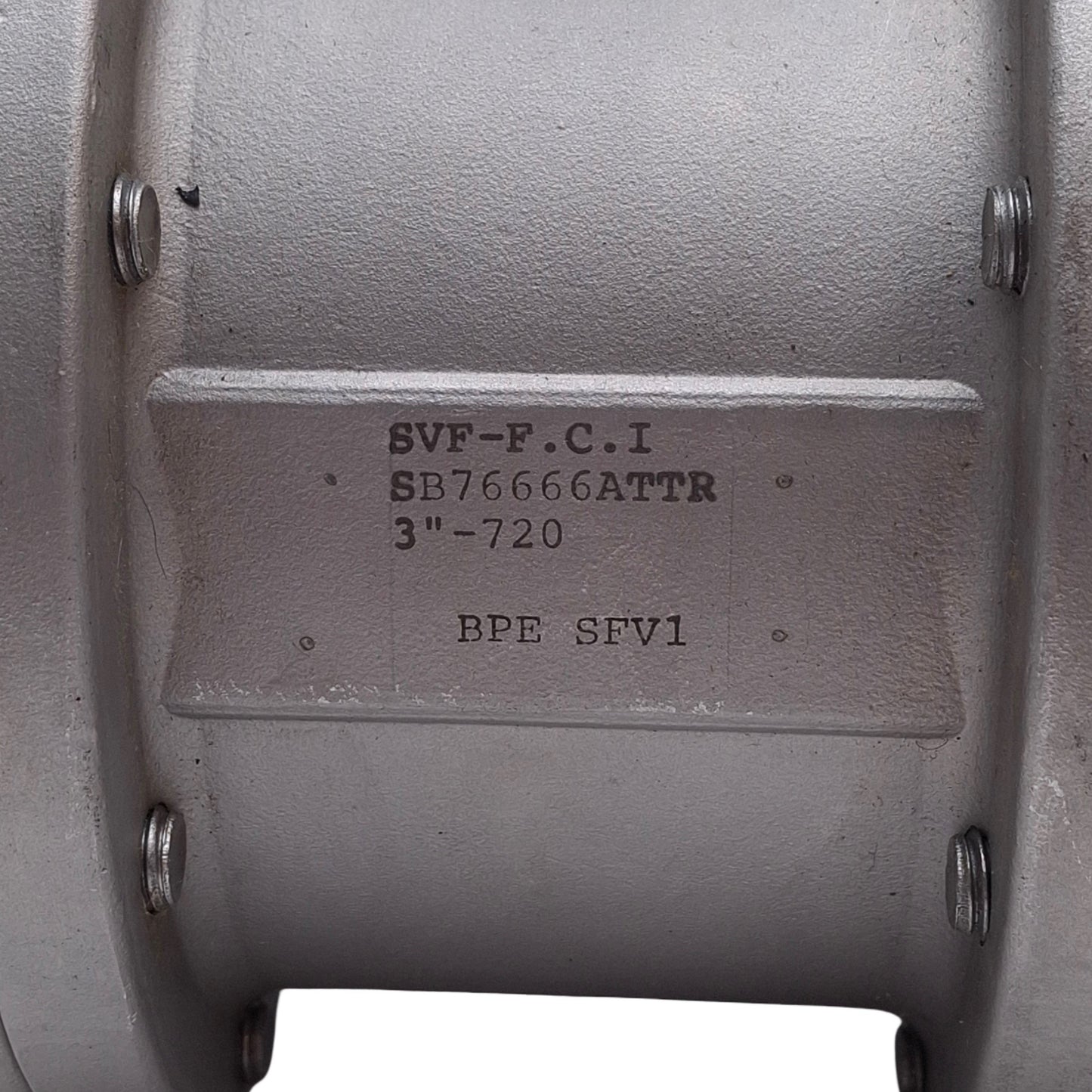 Used SVF Flow Control SB666ATTR-3in-720 Ball Valve, Stainless Steel, 3in Sanitary