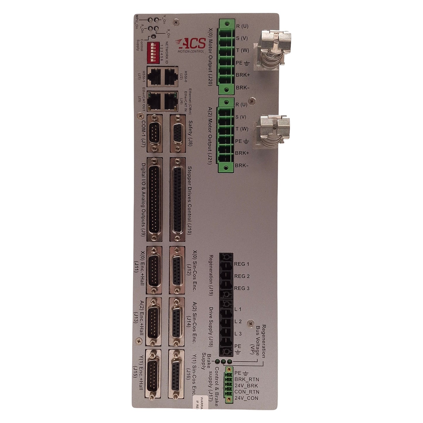 Used ACS Motion Control UDMba2C34N0N1N Drive Module 24VDC Control, 85-256VAC In