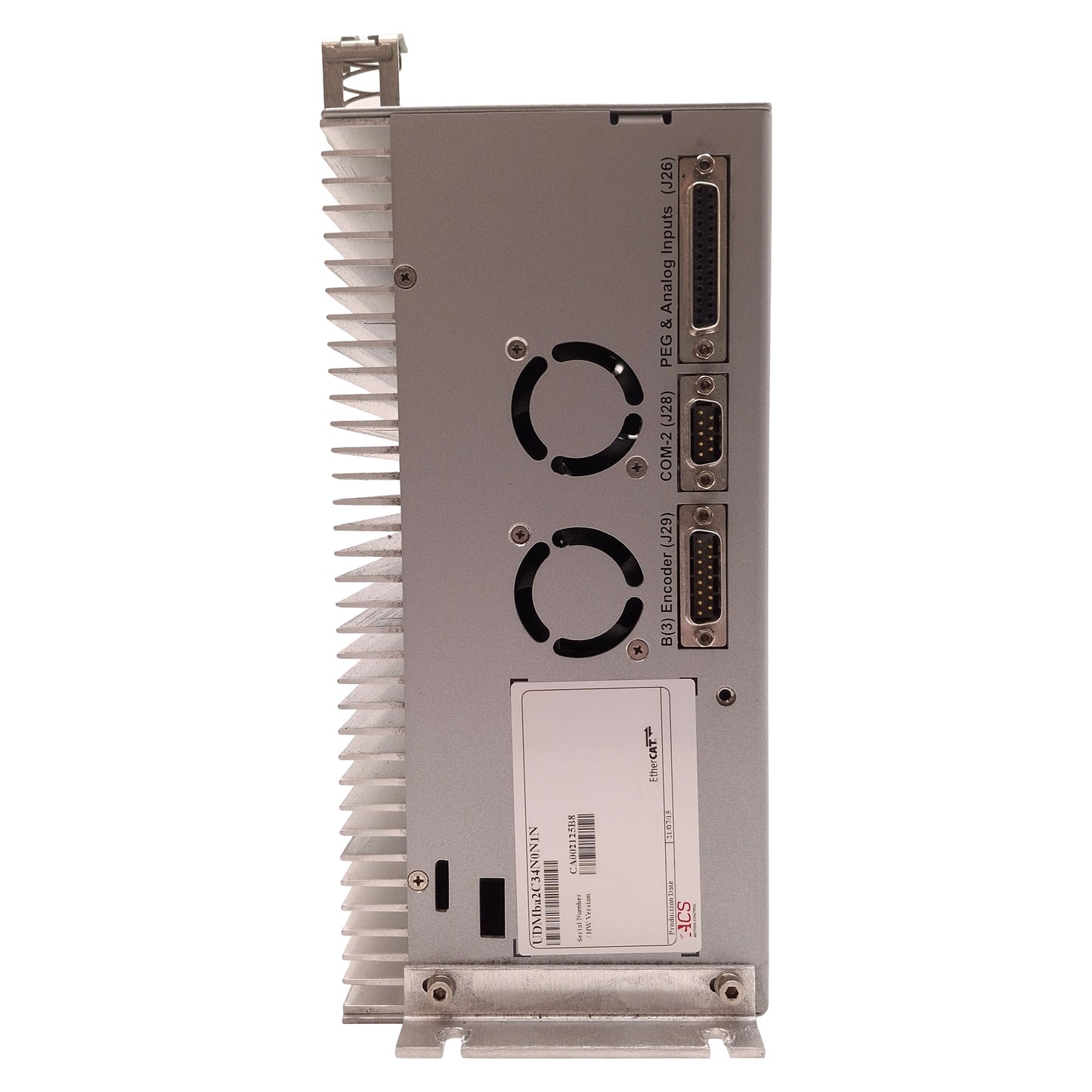 Used ACS Motion Control UDMba2C34N0N1N Drive Module 24VDC Control, 85-256VAC In