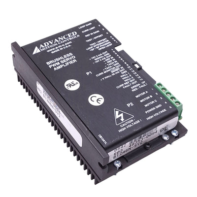Used Advanced Motion Controls B12A6N-SY2 Brushless PWM Servo Amplifier, 20-60VDC