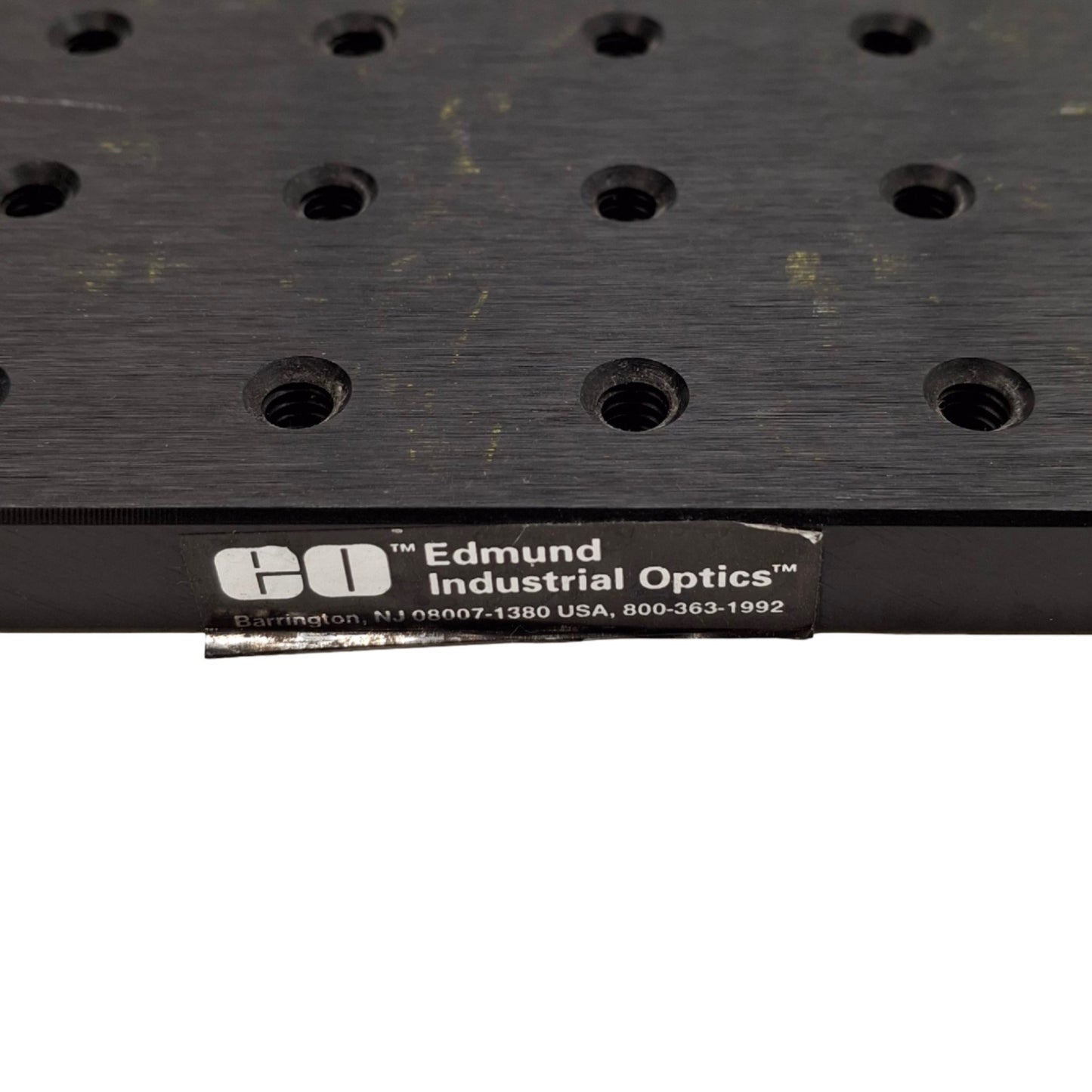 Used Edmund Optics 03-643 Aluminum Optical Breadboard, 36in x 12in x 0.5in, 1/4-20