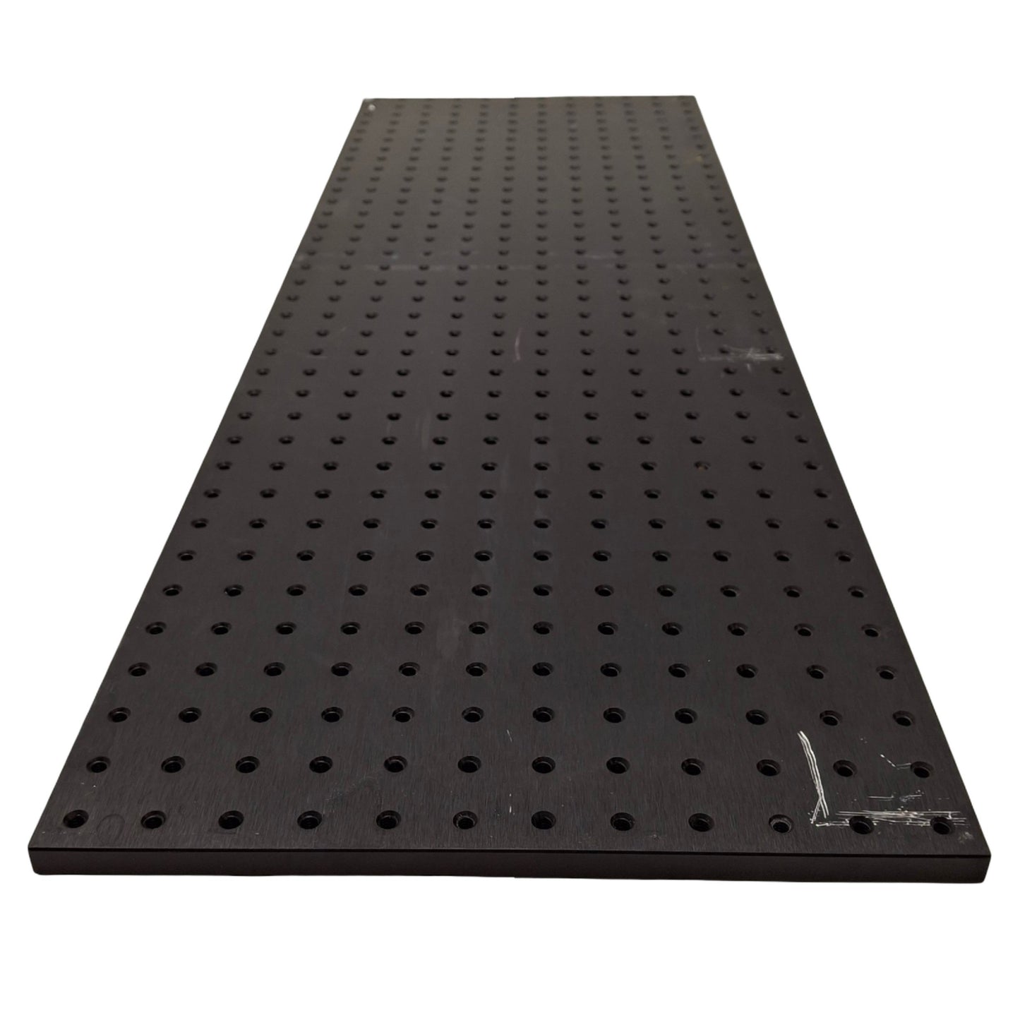 Used Edmund Optics 03-643 Aluminum Optical Breadboard, 36in x 12in x 0.5in, 1/4-20