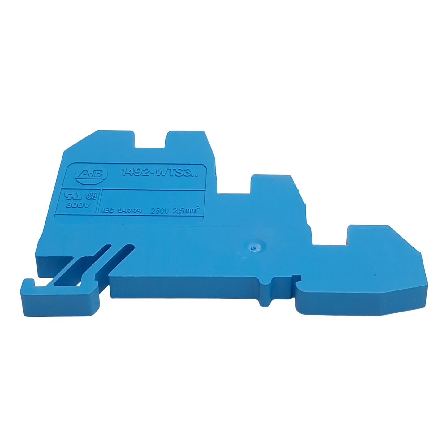 New Lot of 5 Allen Bradley 1492-WTS3-B 3-Circuit Terminal Block, 10A 300VAC/VDC