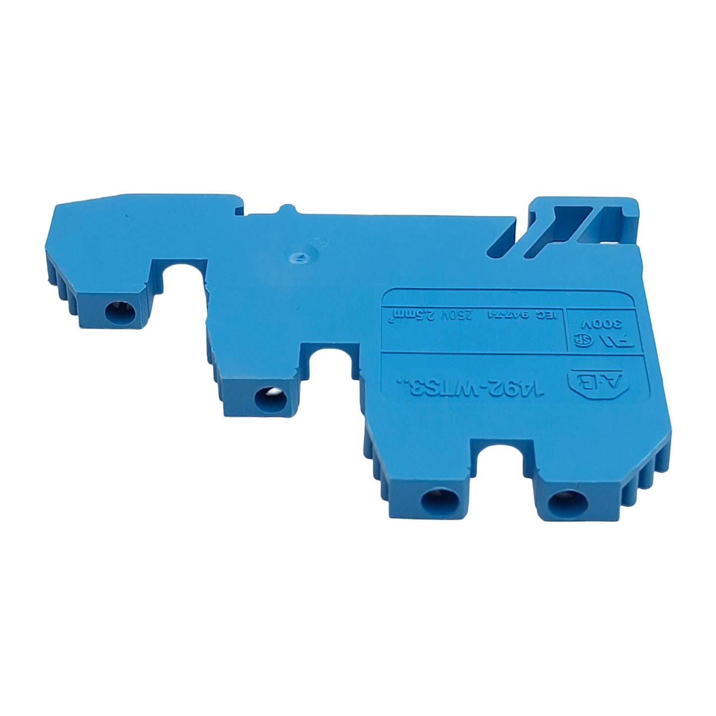 New Lot of 5 Allen Bradley 1492-WTS3-B 3-Circuit Terminal Block, 10A 300VAC/VDC