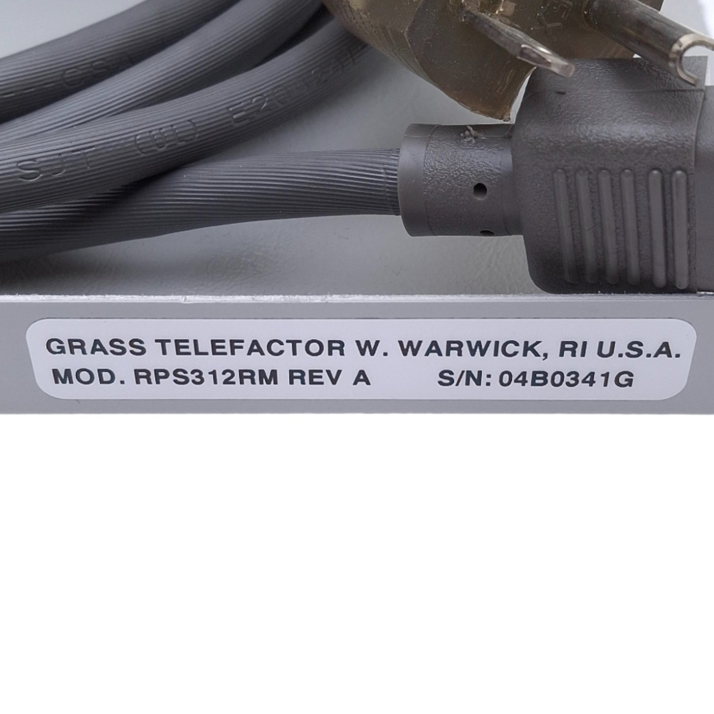 Used Grass Telefactor RPS312RM Power Supply For C2 Laboratory Cabinet, 115/230VAC