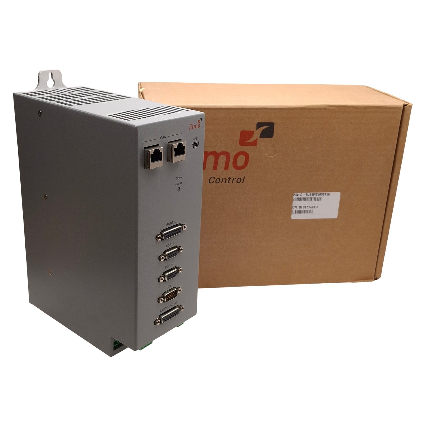 New Elmo G-TUB40/230SETSO Gold Tuba Digital Servo Drive, 40A 230VAC 3PH, CANopen/USB