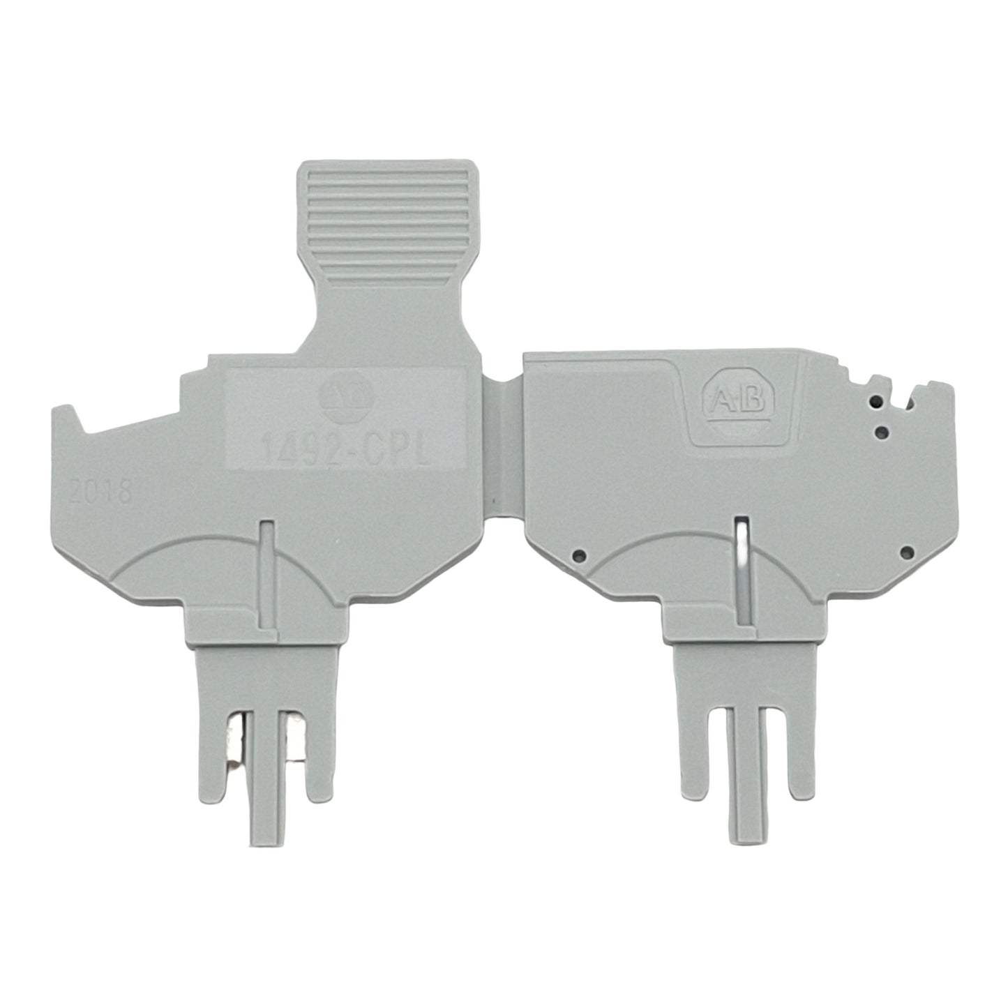 New Lot of 5 Allen Bradley 1492-CPL Plug-In Component Plug Terminal, Gray