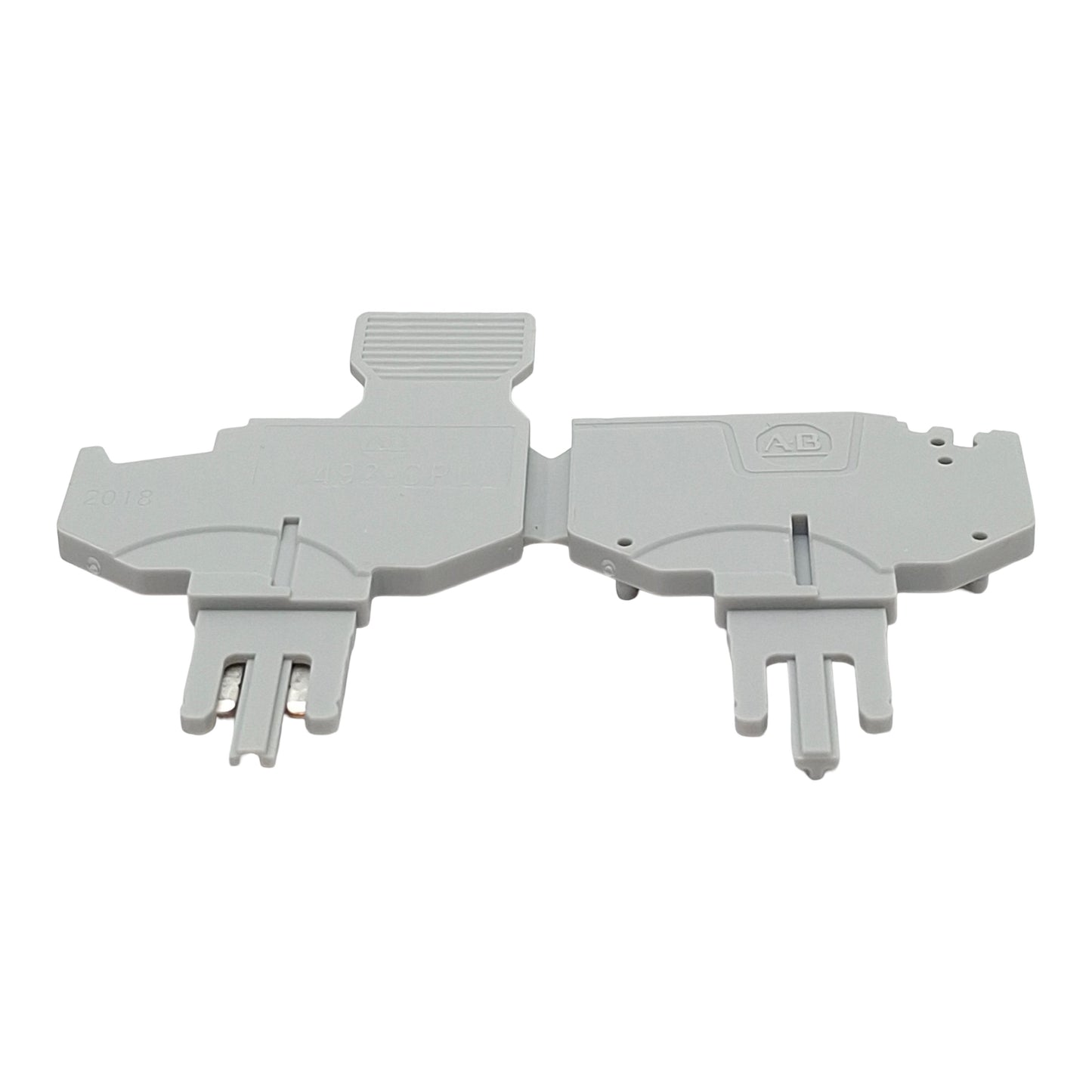 New Lot of 5 Allen Bradley 1492-CPL Plug-In Component Plug Terminal, Gray