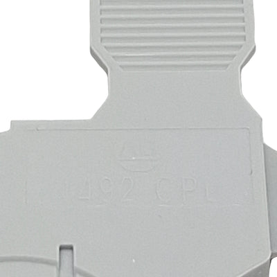 New Lot of 5 Allen Bradley 1492-CPL Plug-In Component Plug Terminal, Gray