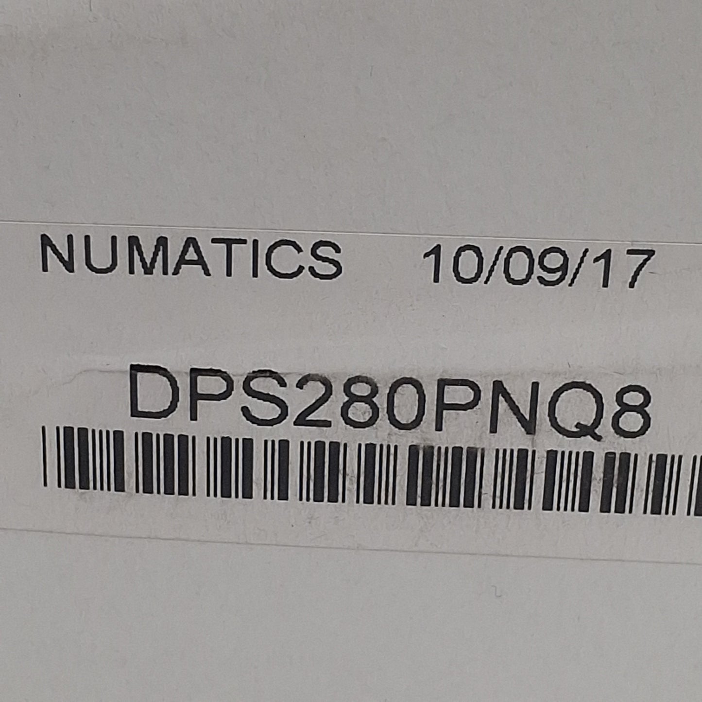 New Numatics DPS280PNQ8 Digital Pressure Switch, PNP 125mA, 12-24VDC, -100~1000kPa