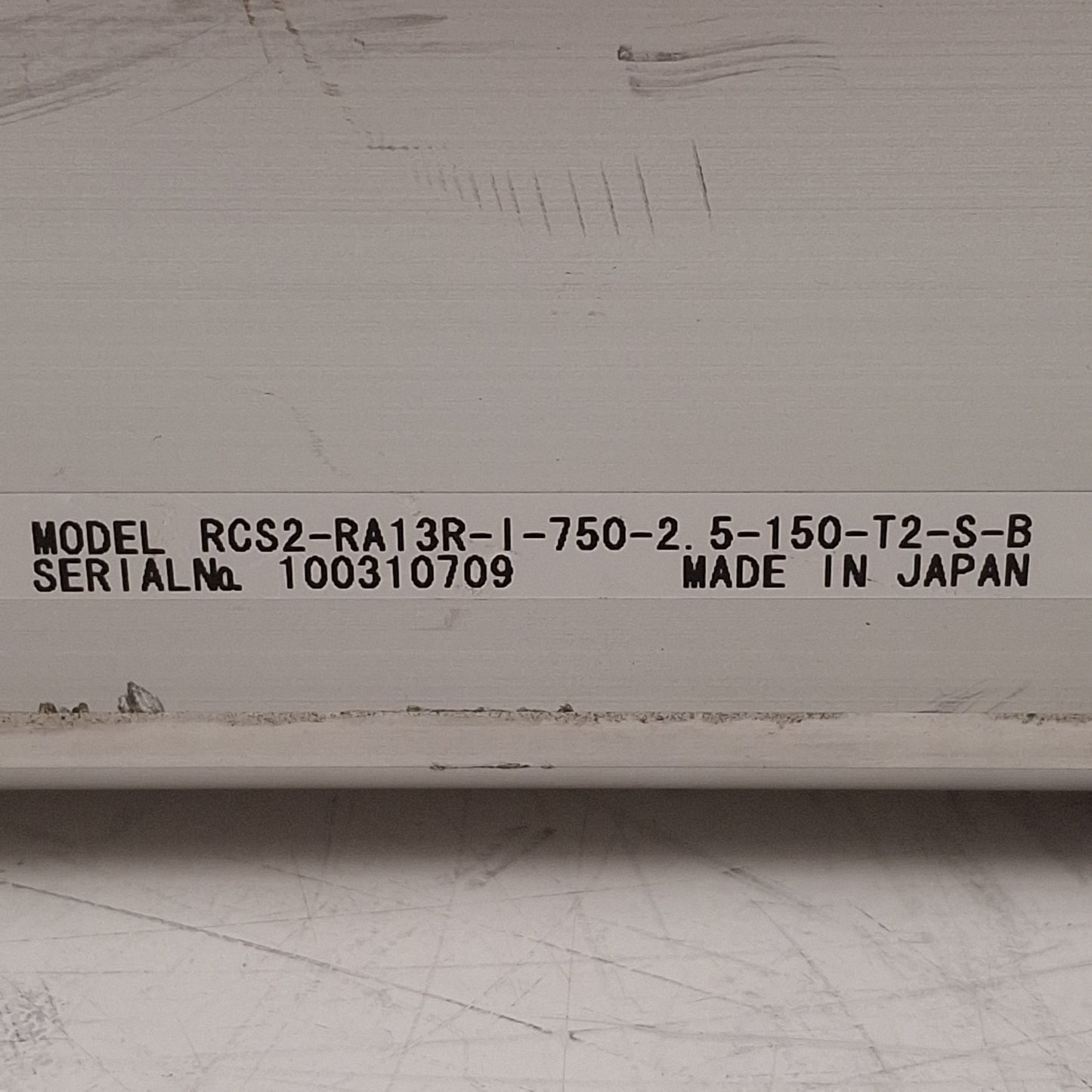Used IAI RCS2-RA13R-I-750-2.5-150-T2-S-B Robo Cylinder 750W, 2.5mm Lead, 150mm Stroke