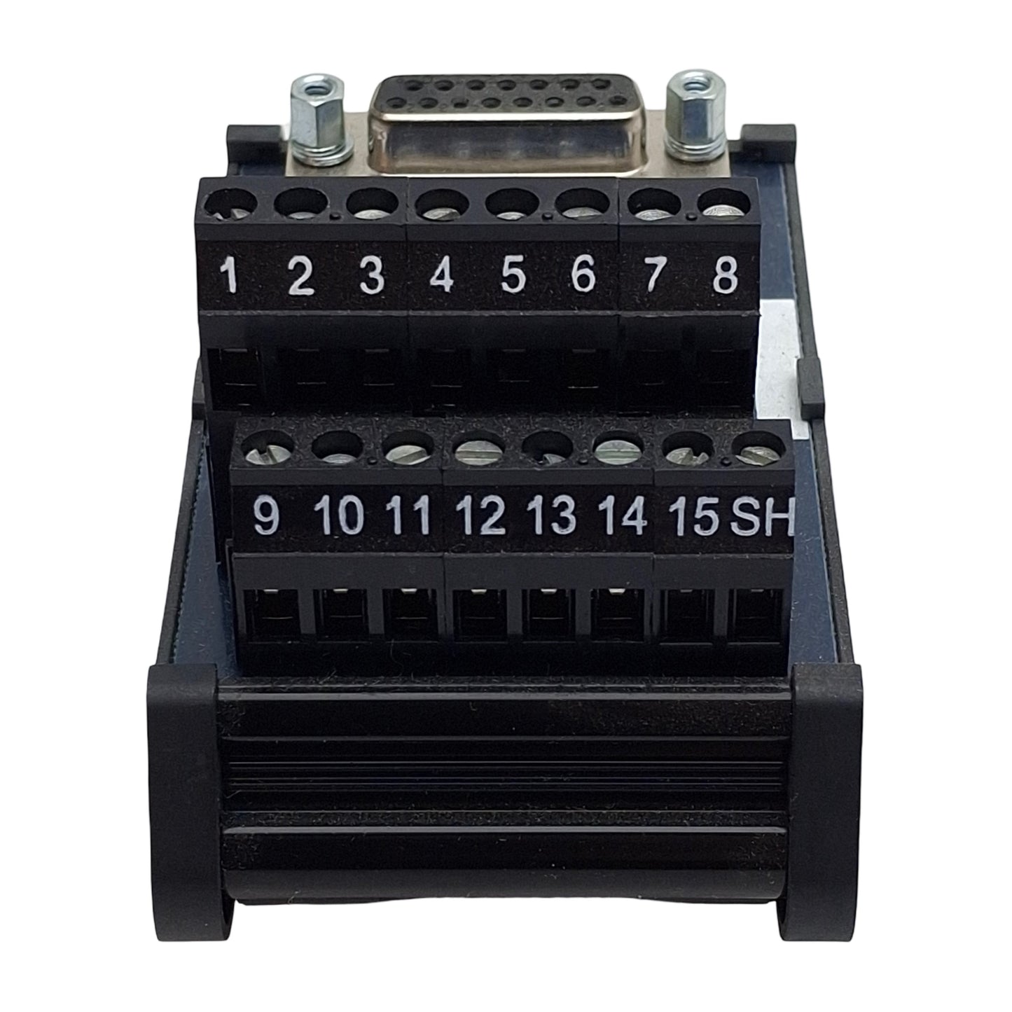 Used ASI IMDS15F Screw Terminal Block Interface Module to DB15 Female, 2.5A 120VAC