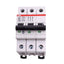 New ABB S203U-K15A Circuit Breaker, 3-Pole 15A, 240VAC Max, DIN Rail Mount
