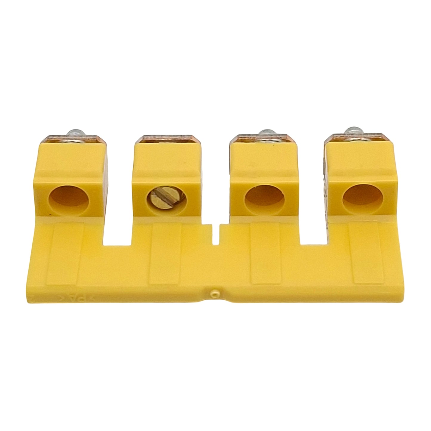 New Lot of 6 Allen Bradley 1492-CJJ10-4 Screw Center Jumper Terminal, 4-Pole