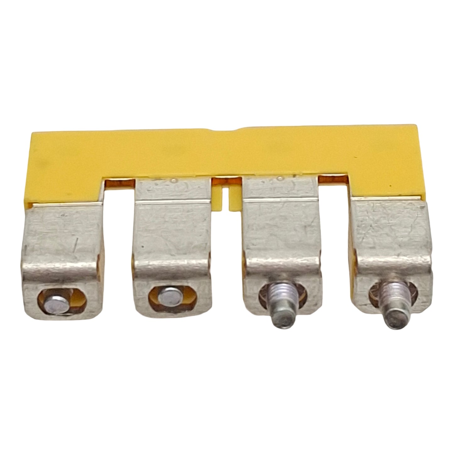 New Lot of 6 Allen Bradley 1492-CJJ10-4 Screw Center Jumper Terminal, 4-Pole