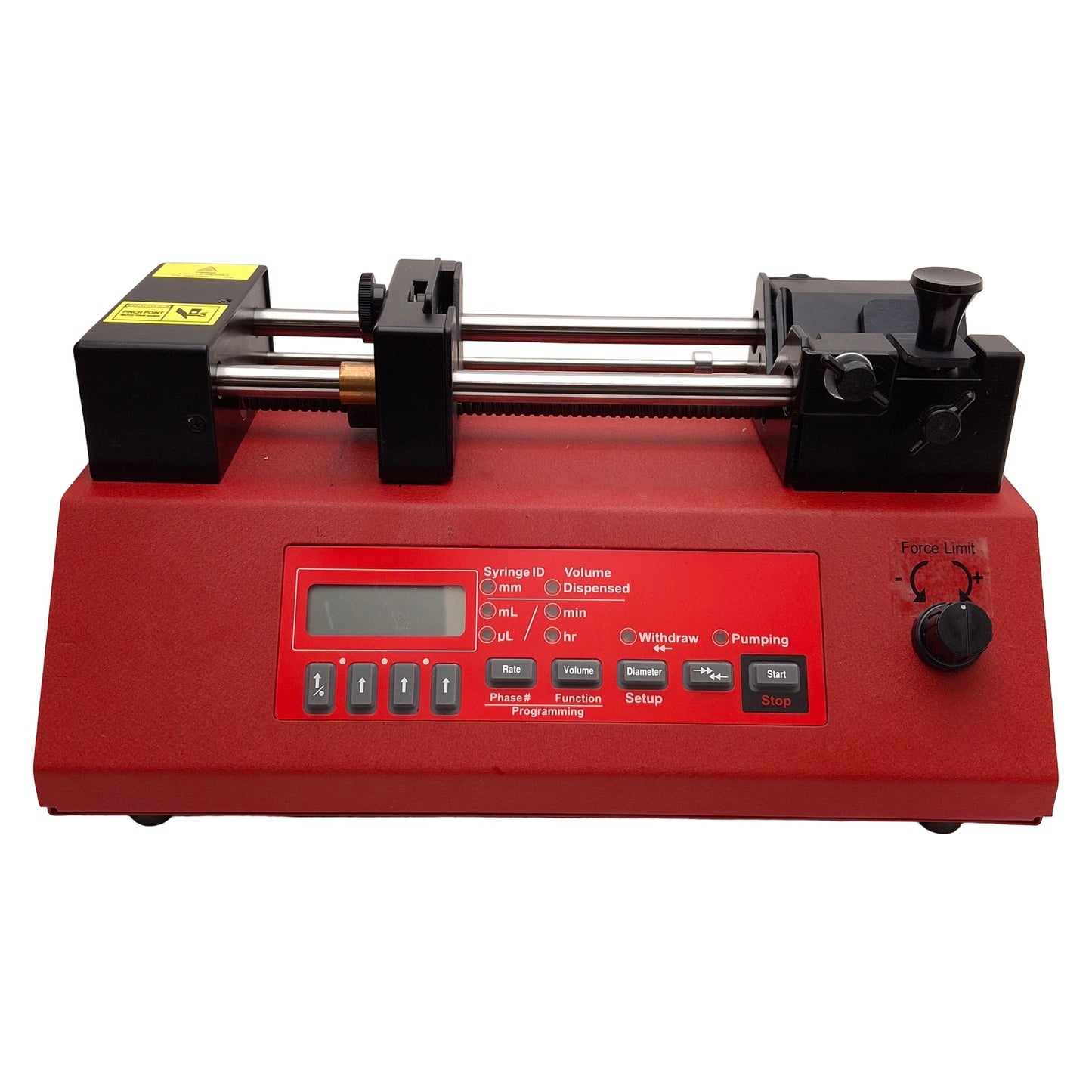 Used New Era NE-8060 Syringe Pump, 8rev/in, 1-Syringe, 140/200mL, RS-232, 24VDC 2.5A