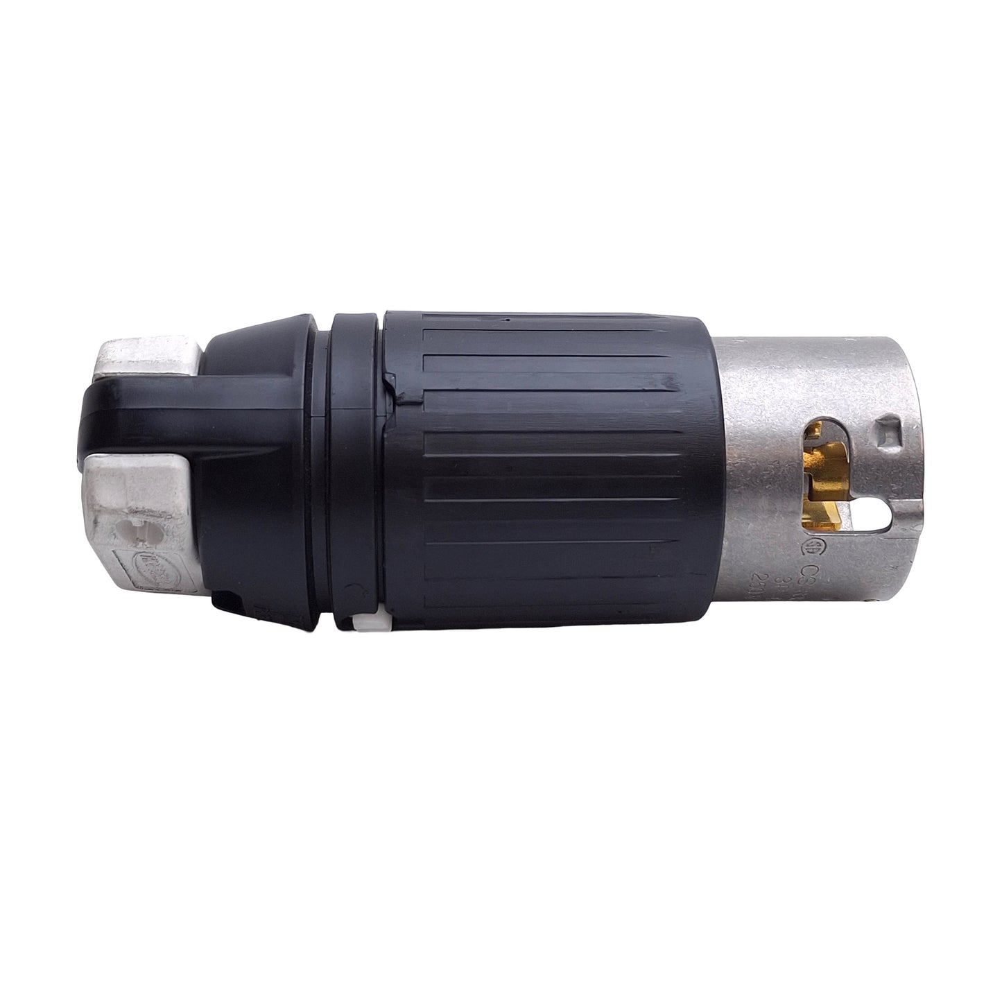 Used Hubbell CS-8365C Twist-Lock Male Plug 3-Pole 4-Wire 50A 250V 3Ø Non-NEMA GND