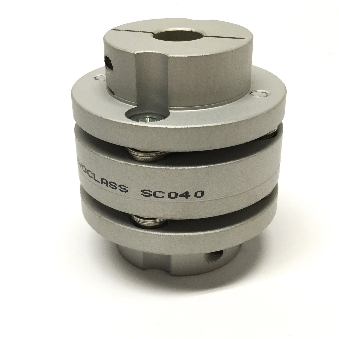 Used Zero Max SC040 Servoclass Double Flex Shaft Coupling 10000RPM, 8mm x 10mm